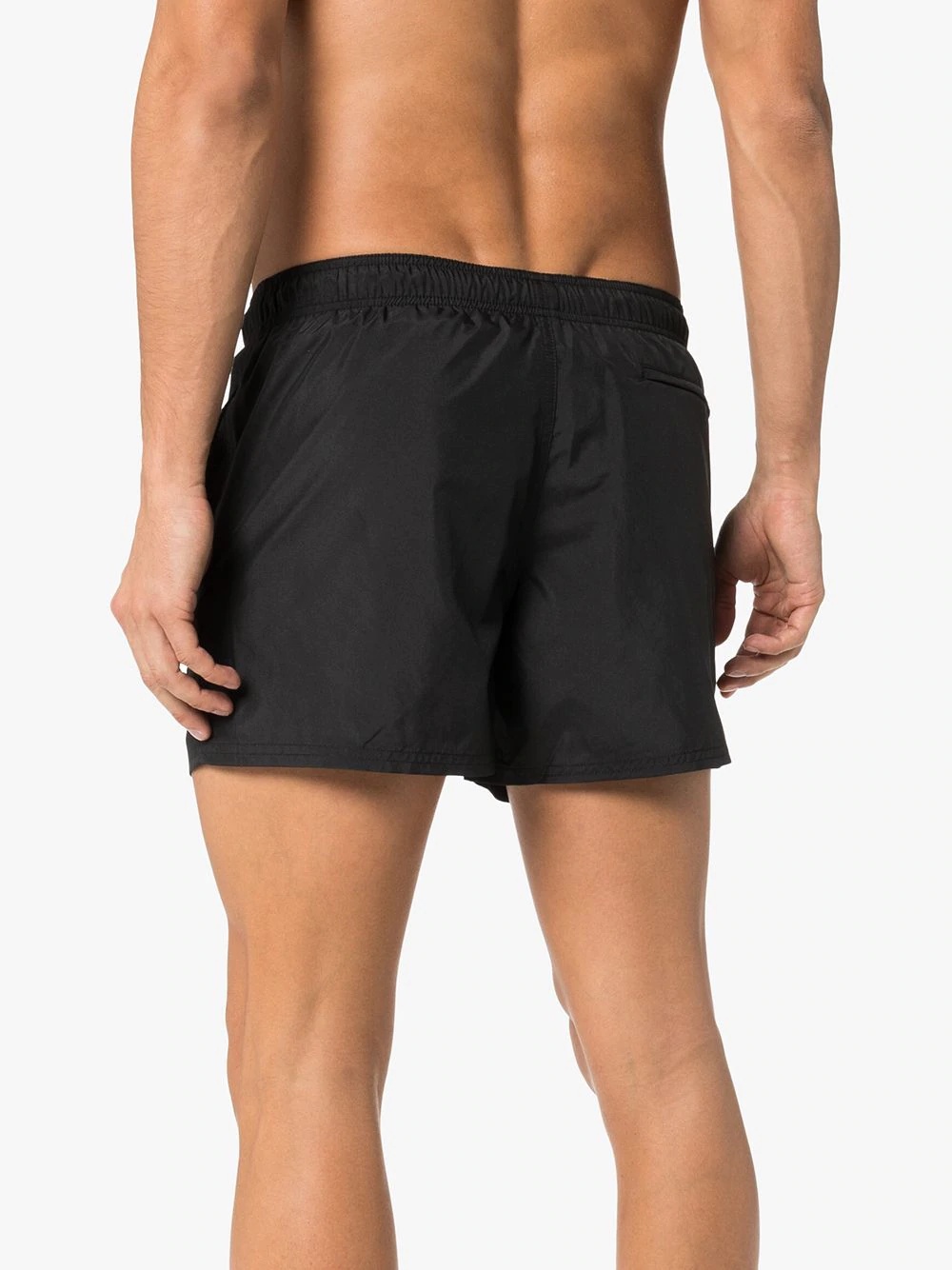 logo drawstring swim shorts - 4