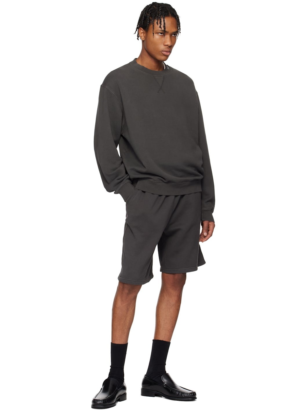 Gray Daily Crew Sweatshirt - 4
