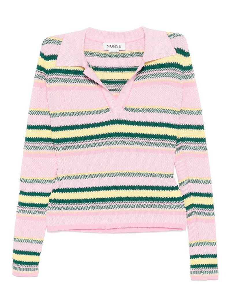 striped-jacquard top 1