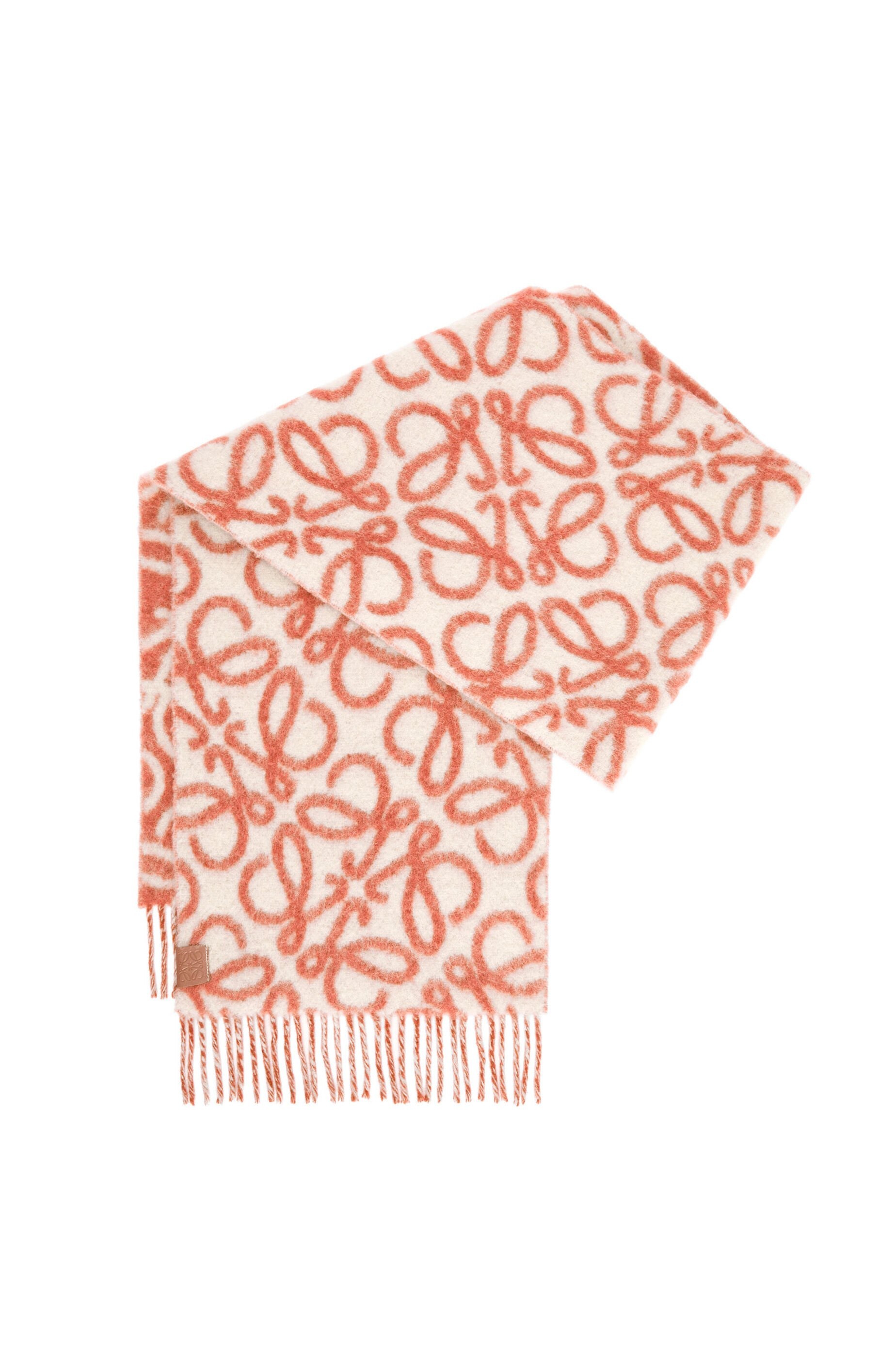 Anagram scarf in alpaca and wool - 4