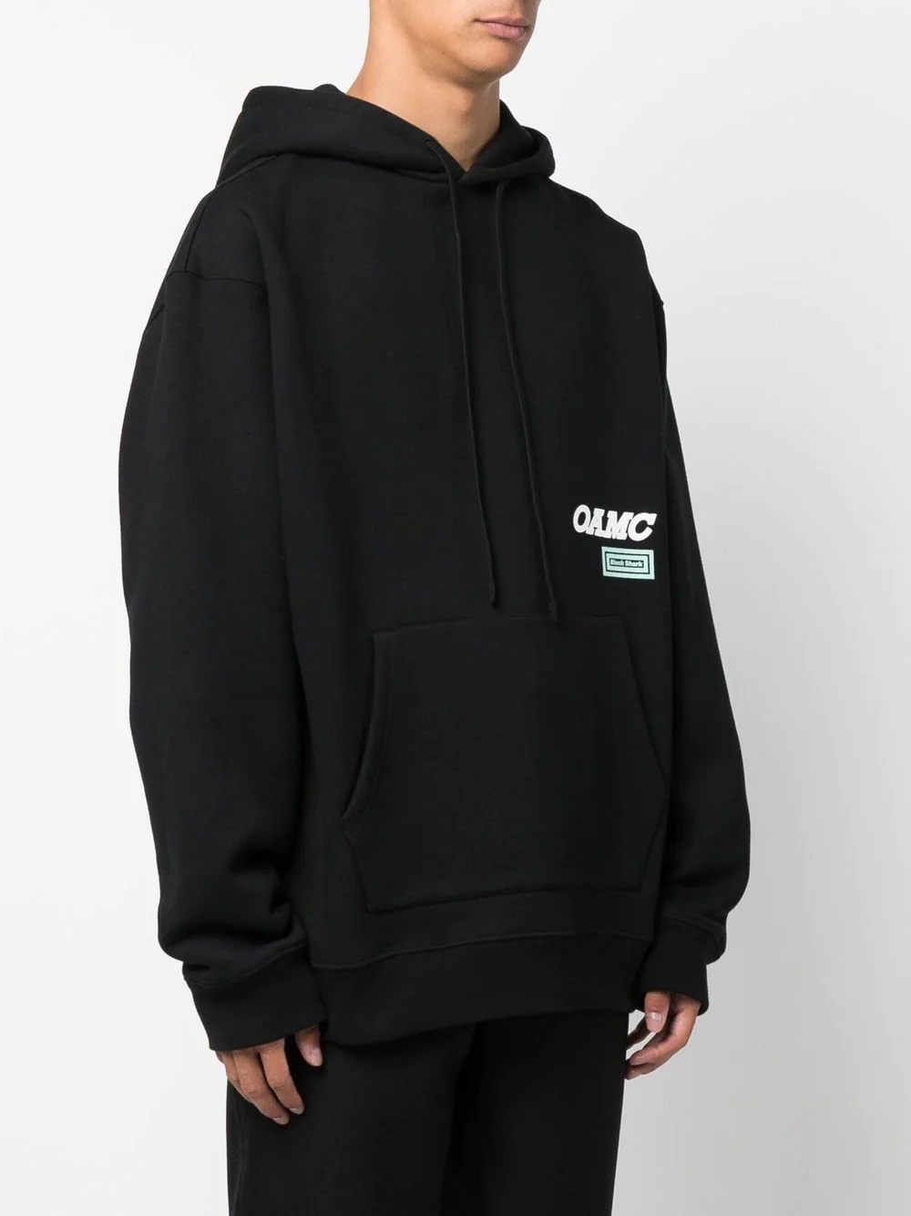 logo-print hoodie - 4