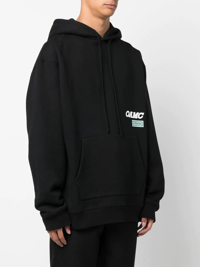 logo-print hoodie 4