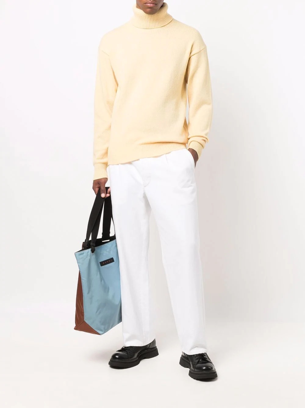 long-sleeve roll-neck jumper - 2