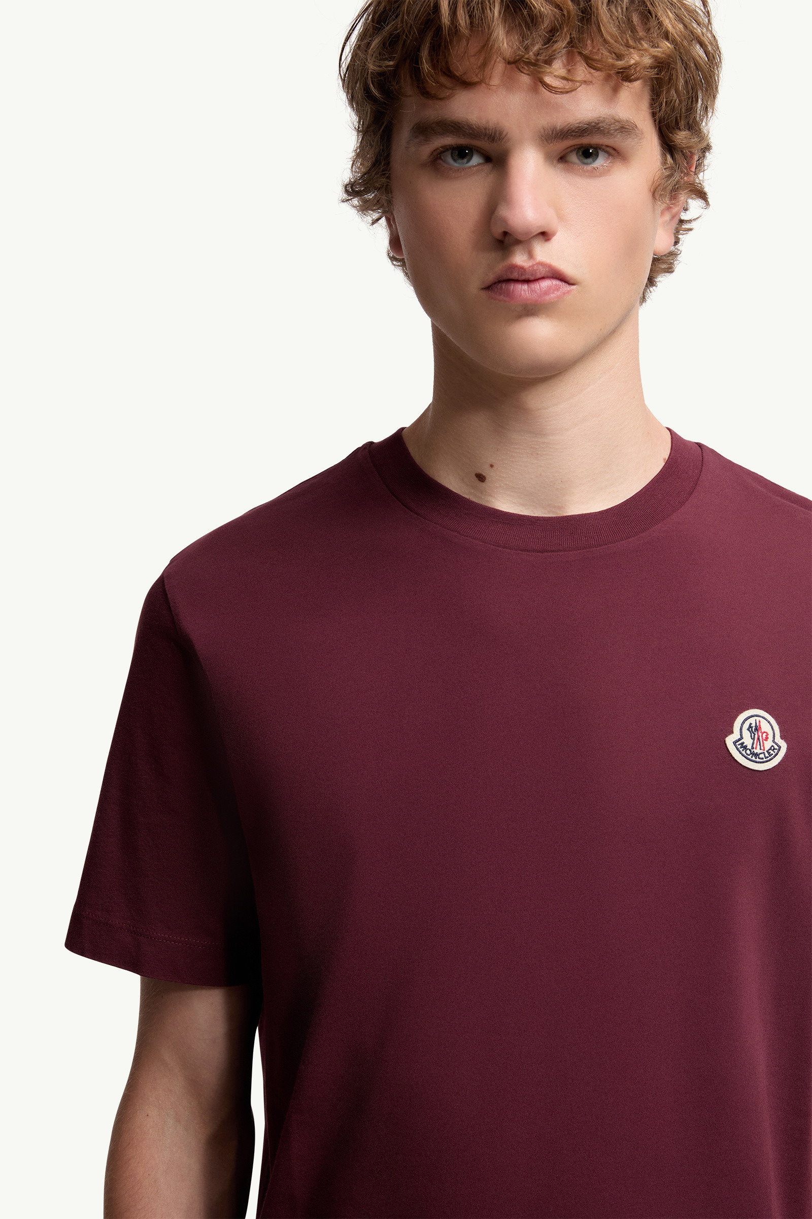 Logo Patch Cotton T-Shirt (Pack of Three) - 6