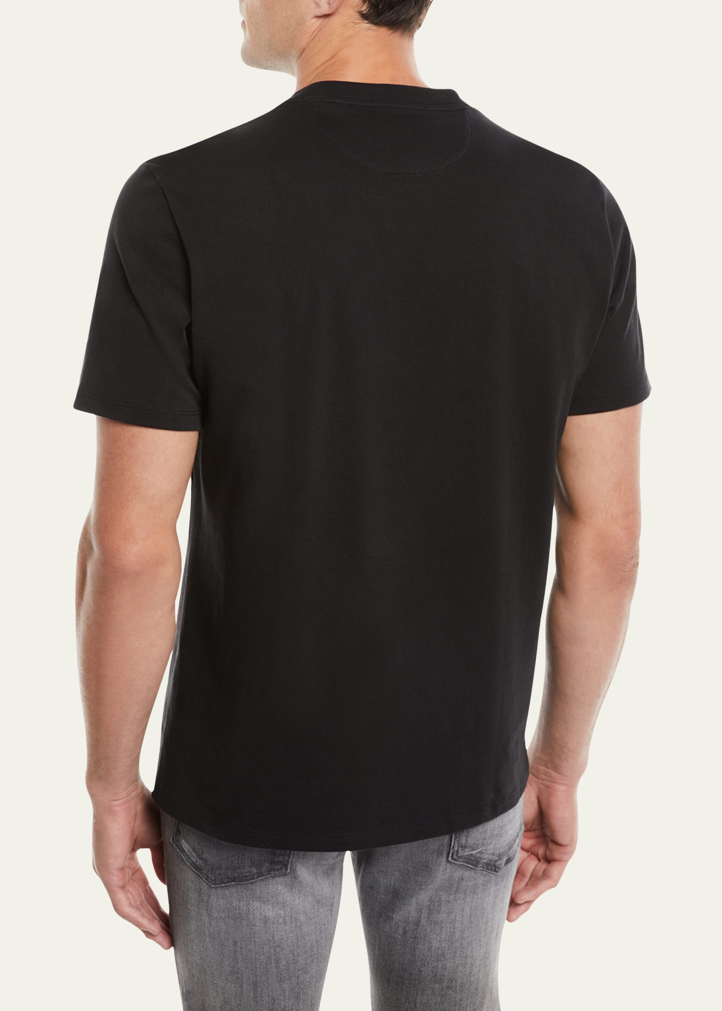 Men's Heavyweight Cotton Crewneck Classic Fit T-Shirt - 3