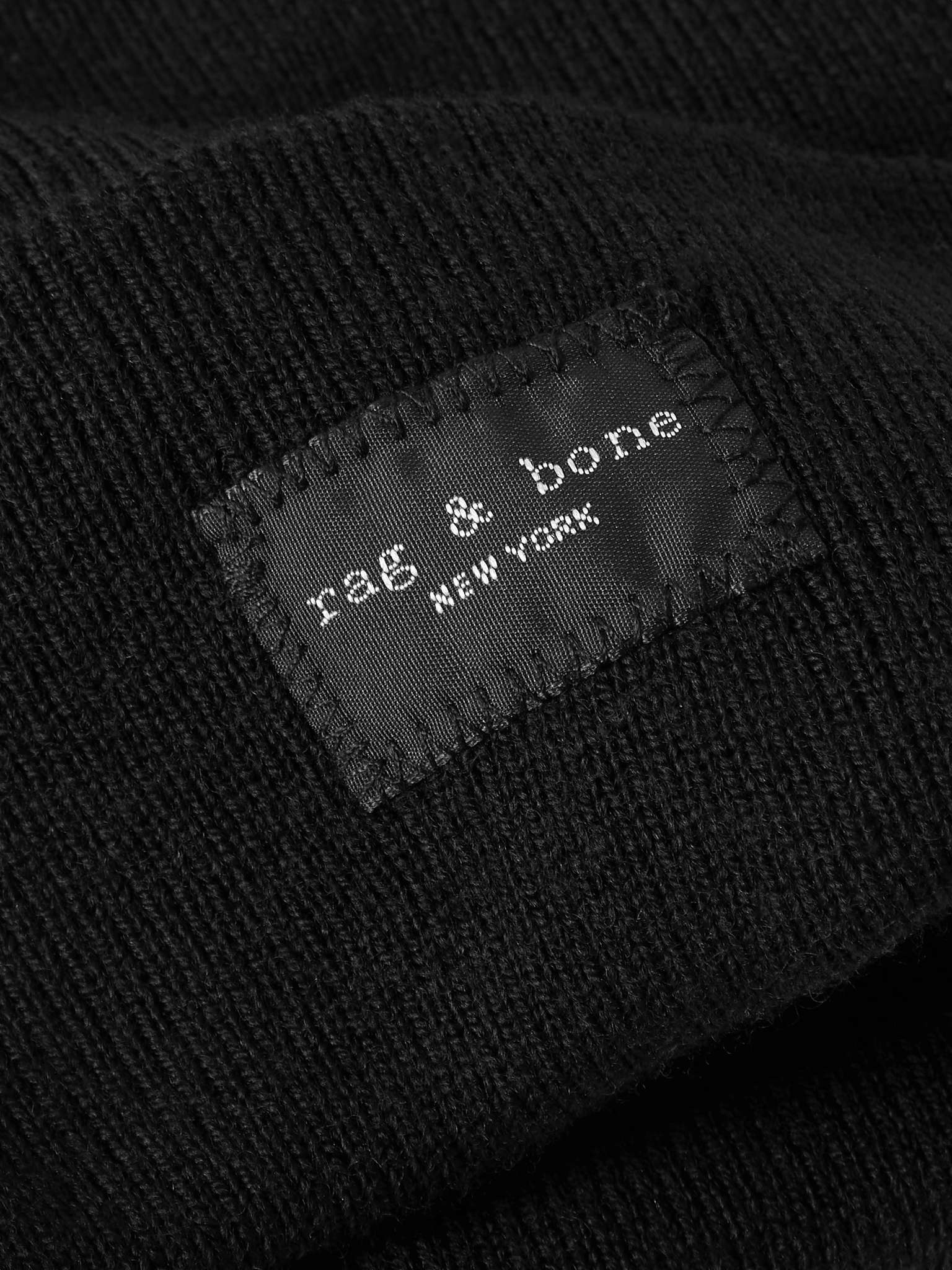 Addison Logo-Appliquéd Ribbed Wool-Blend Beanie - 3