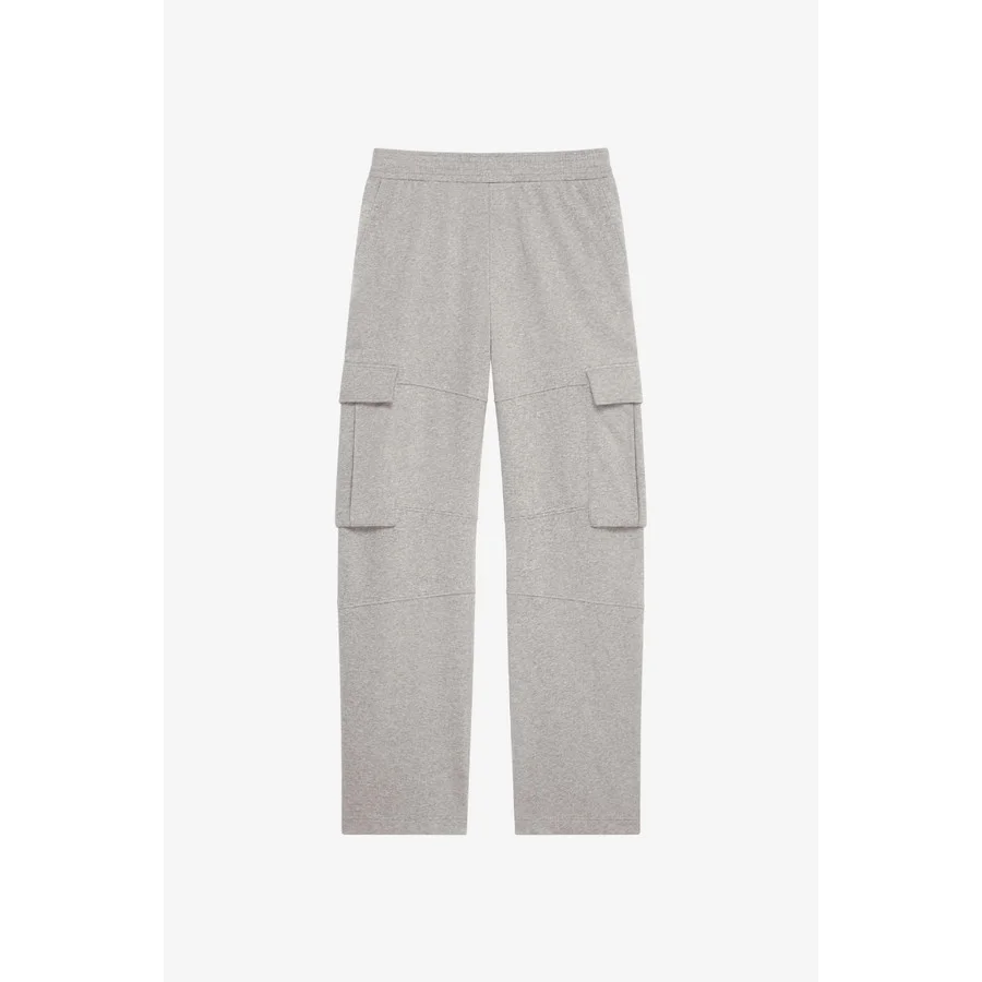 Givenchy Jersey Cargo Pants_Heather Grey, Size 4XL - 1
