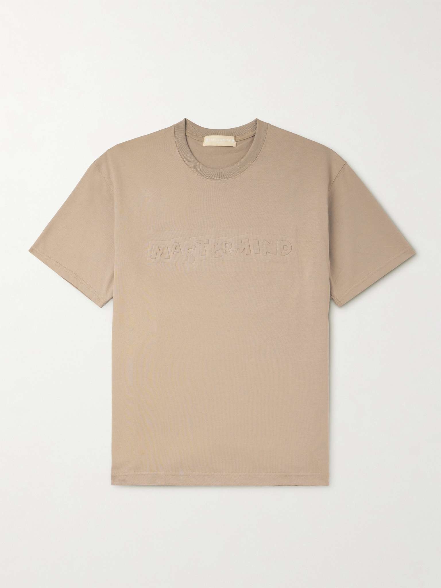Logo-Embossed Cotton-Jersey T-Shirt - 1