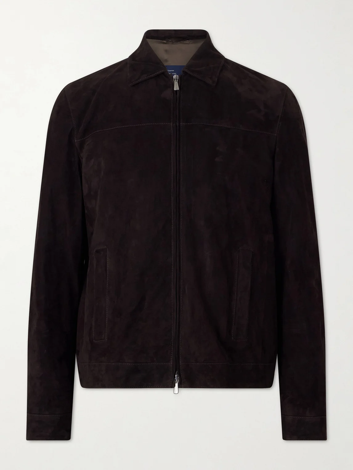 Suede Bomber Jacket - 1