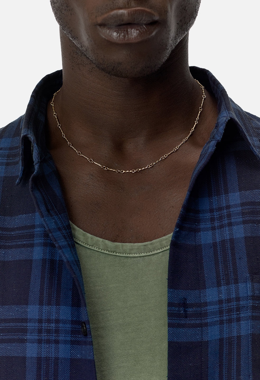 JOHN ELLIOTT X M.A.R.S TWIST LINK NECKLACE - 4