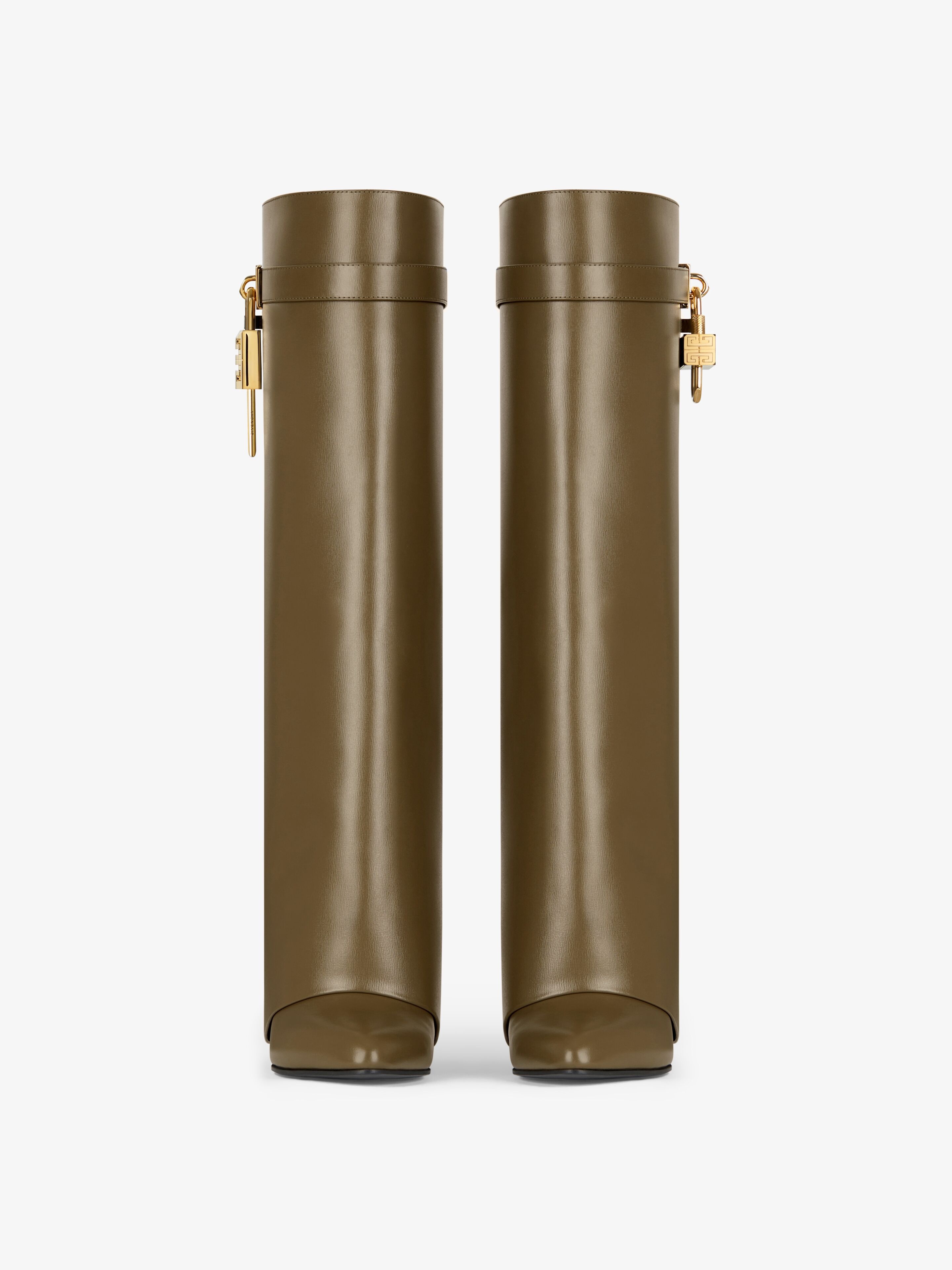 SHARK LOCK BOOTS IN LEATHER - 2