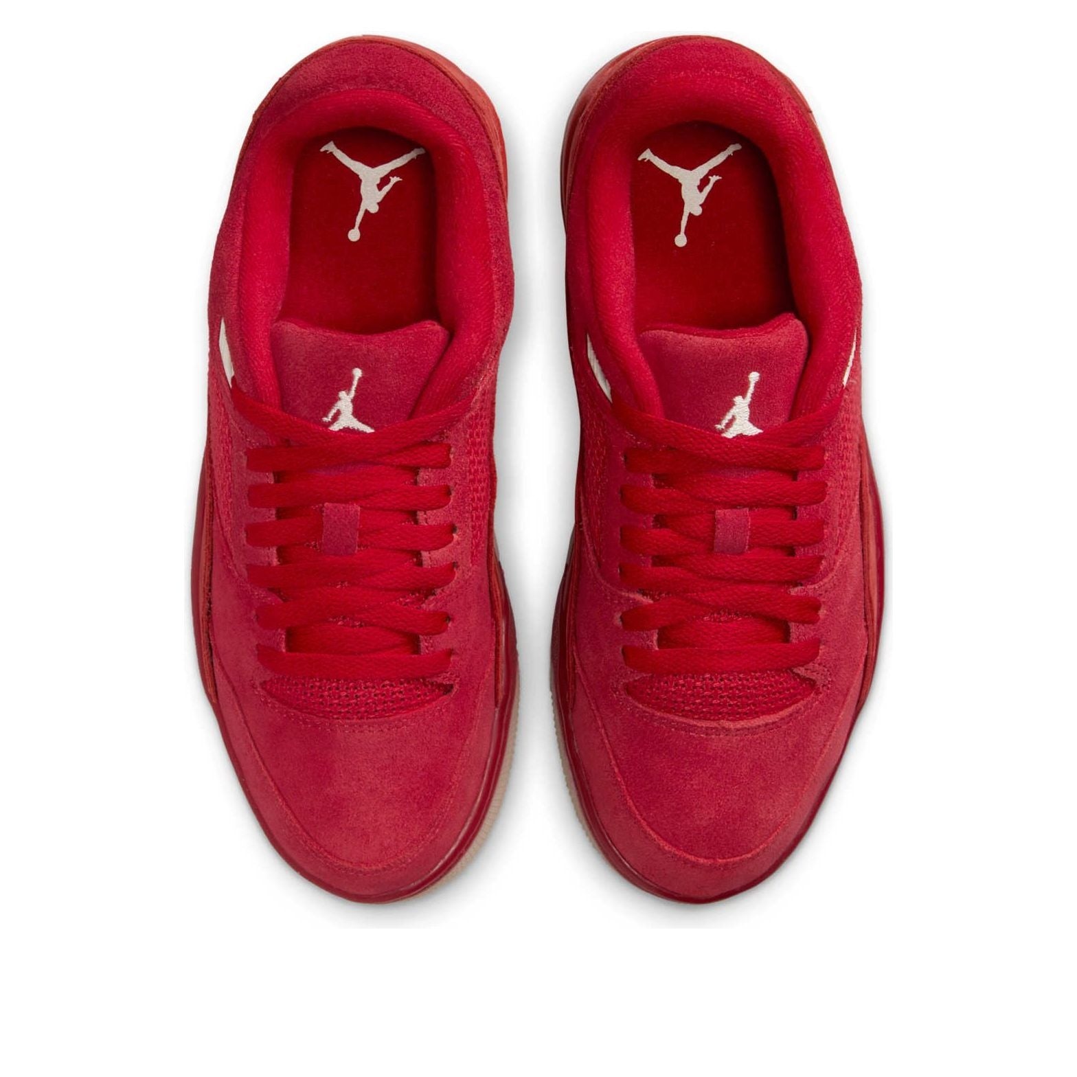 (WMNS) Air Jordan Flight Court 'Varsity Red Muslin Sail' FZ9854-601 - 4