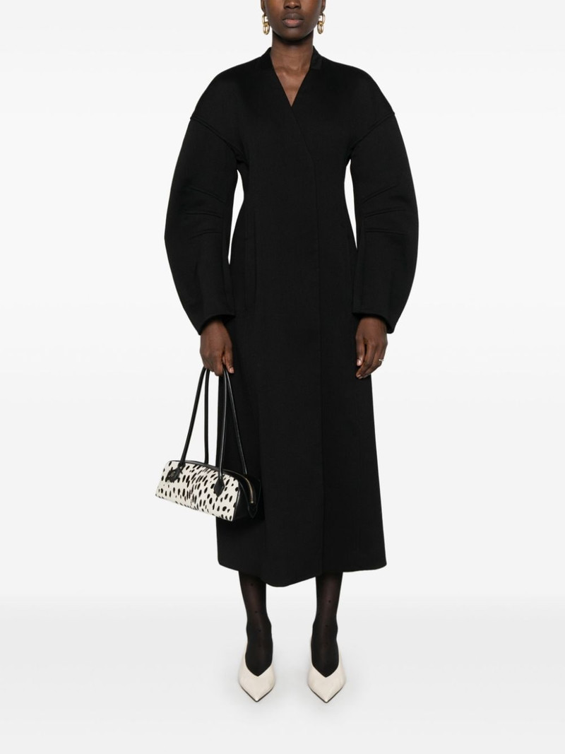 Jil Sander V-neck coat outlook
