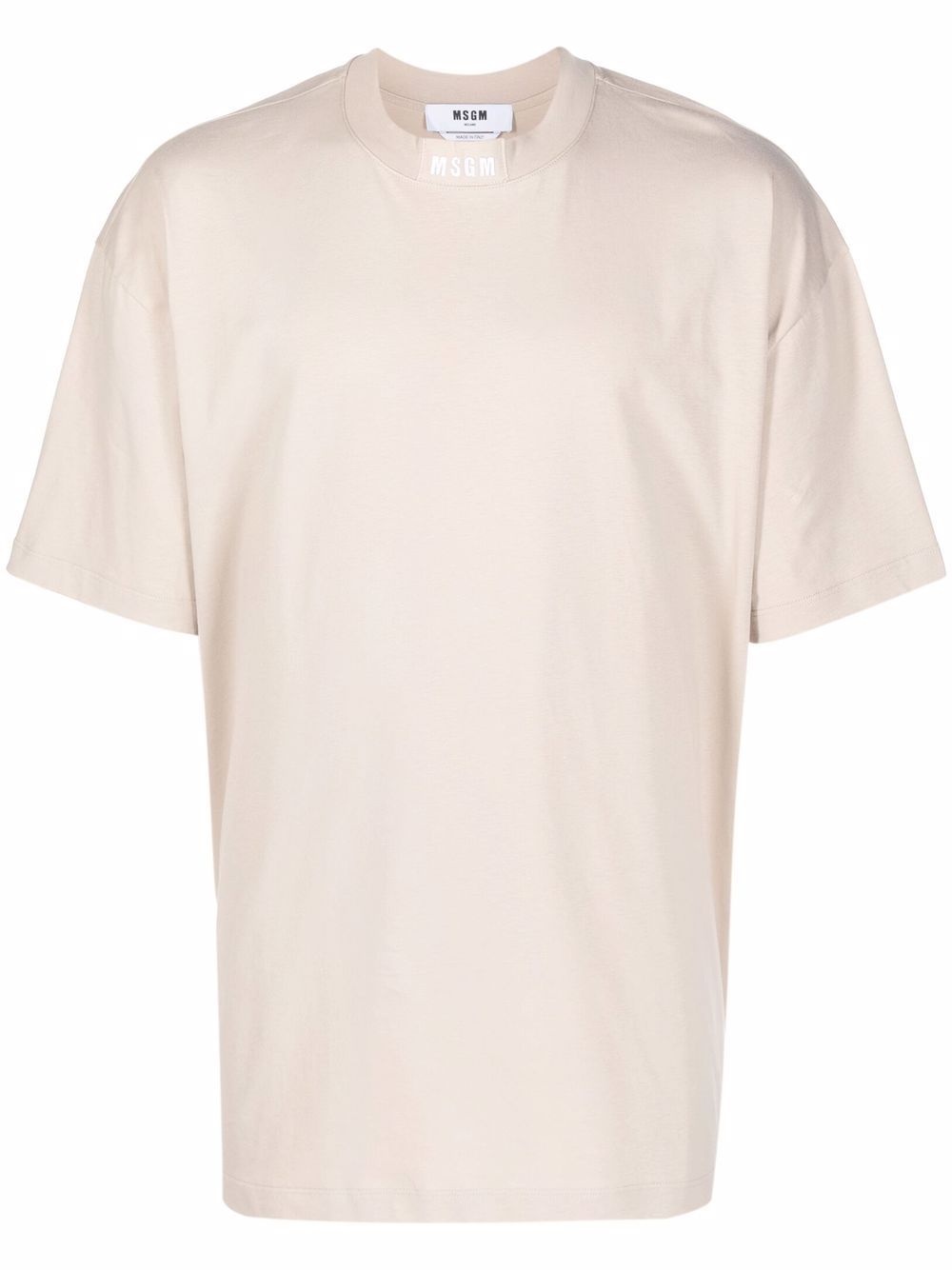 drop-shoulder cotton T-Shirt - 1