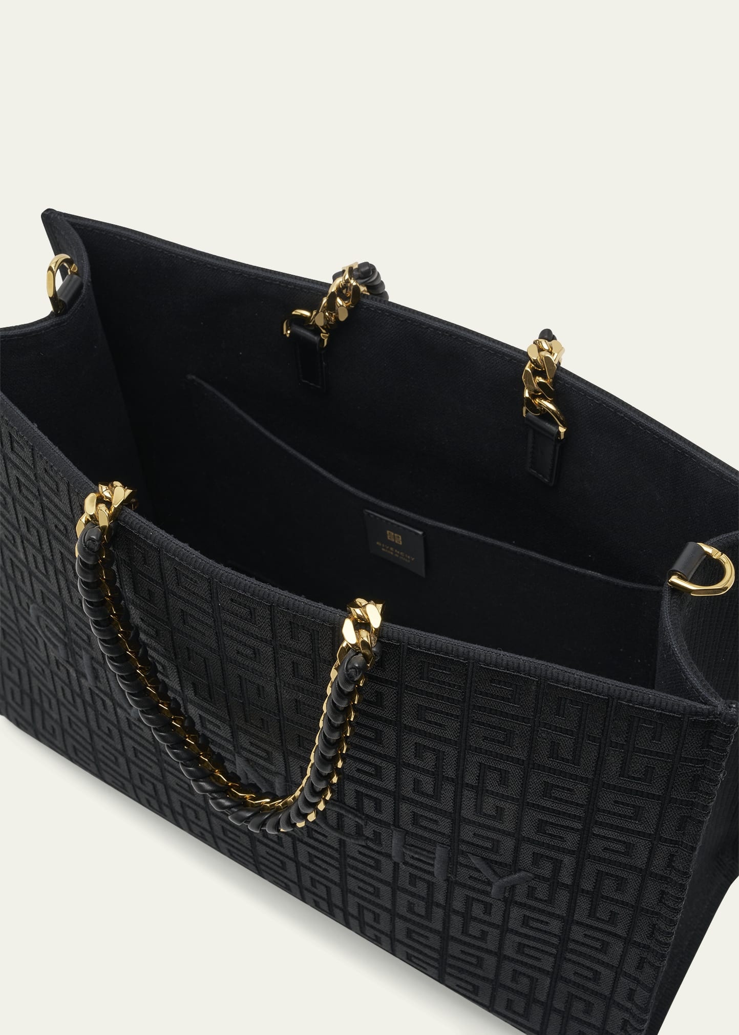 Medium G Tote Bag with Chain - 4