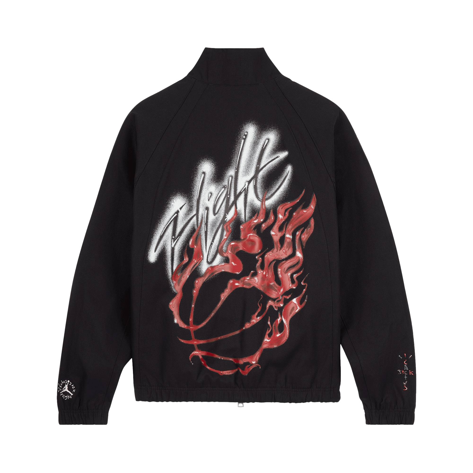 Air Jordan x Travis Scott Woven Jacket 'Black' - 2