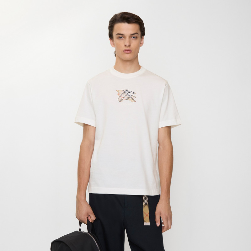 Burberry EKD Check Cotton T-shirt outlook