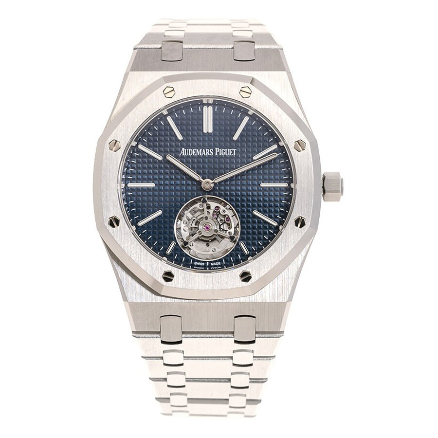 Audemars Piguet Royal Oak "50th Anniversary" Tourbillon Automatic Blue Dial Men's Watch 26670ST.OO.1 - 2