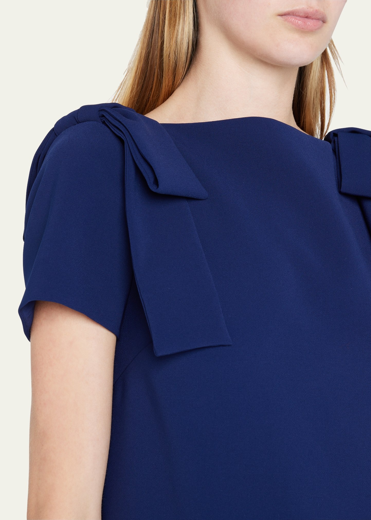 Bow Detail Shift Dress - 5
