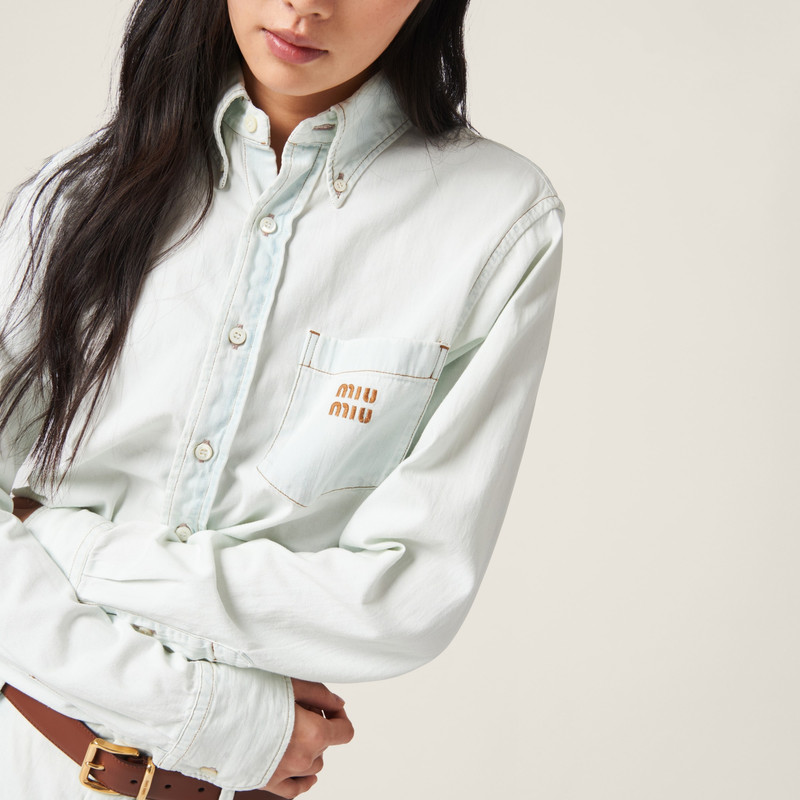 Chambray denim shirt 4