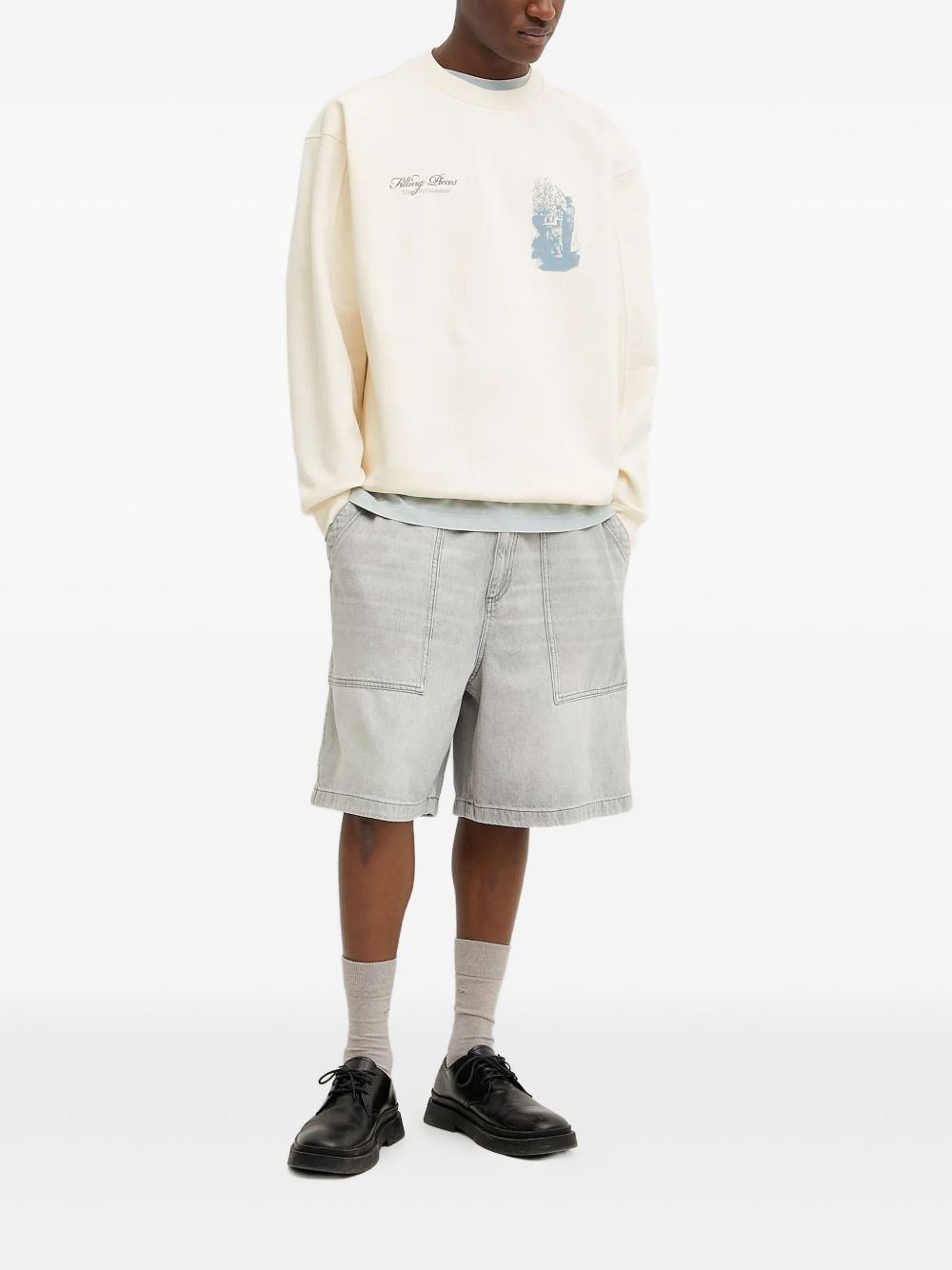 graphic-print sweatshirt - 4