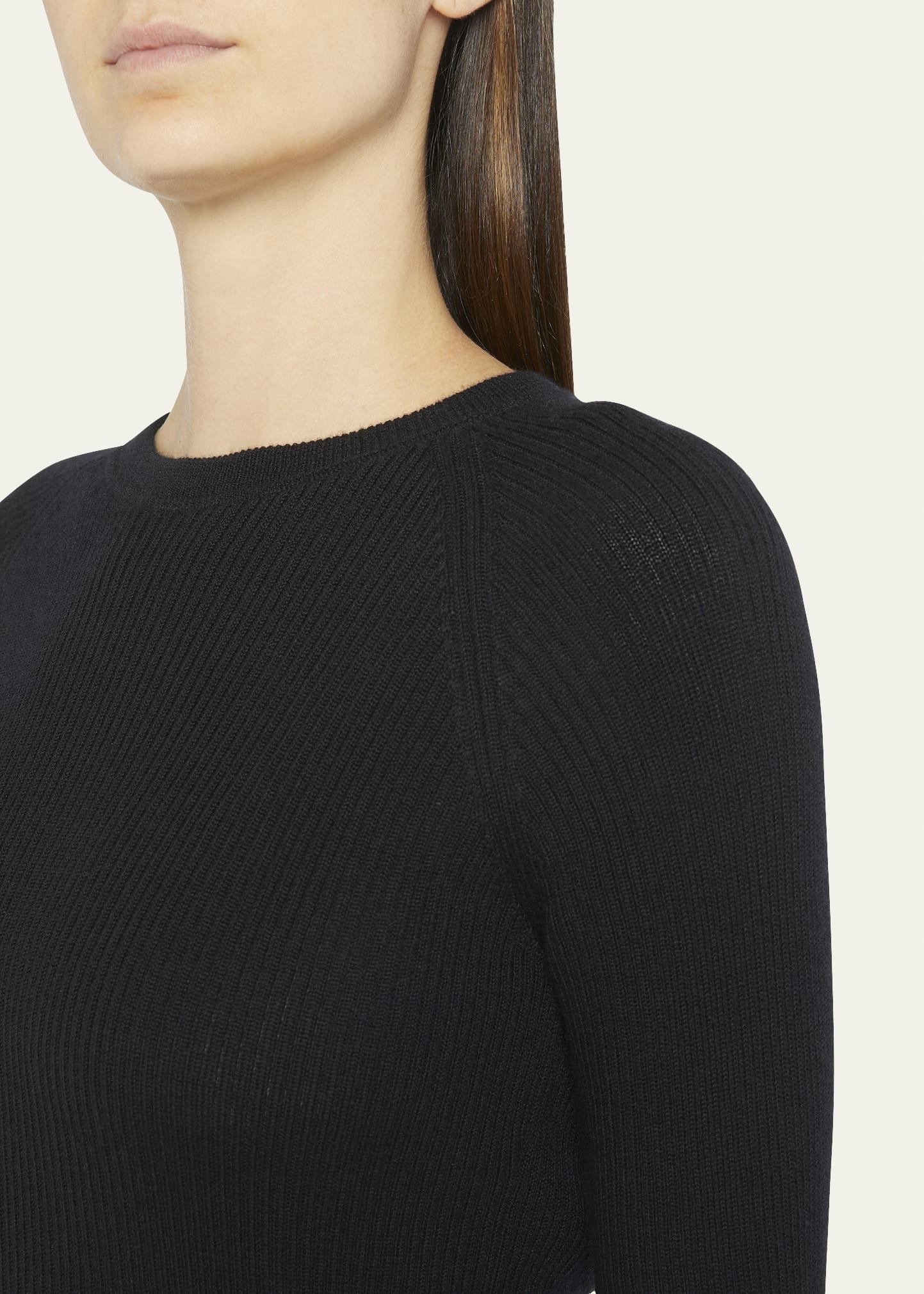 Visby Rib Cashmere Top - 5