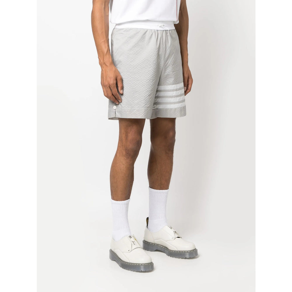 Thom Browne Grey Shorts - Track & Running Shorts Men - 4