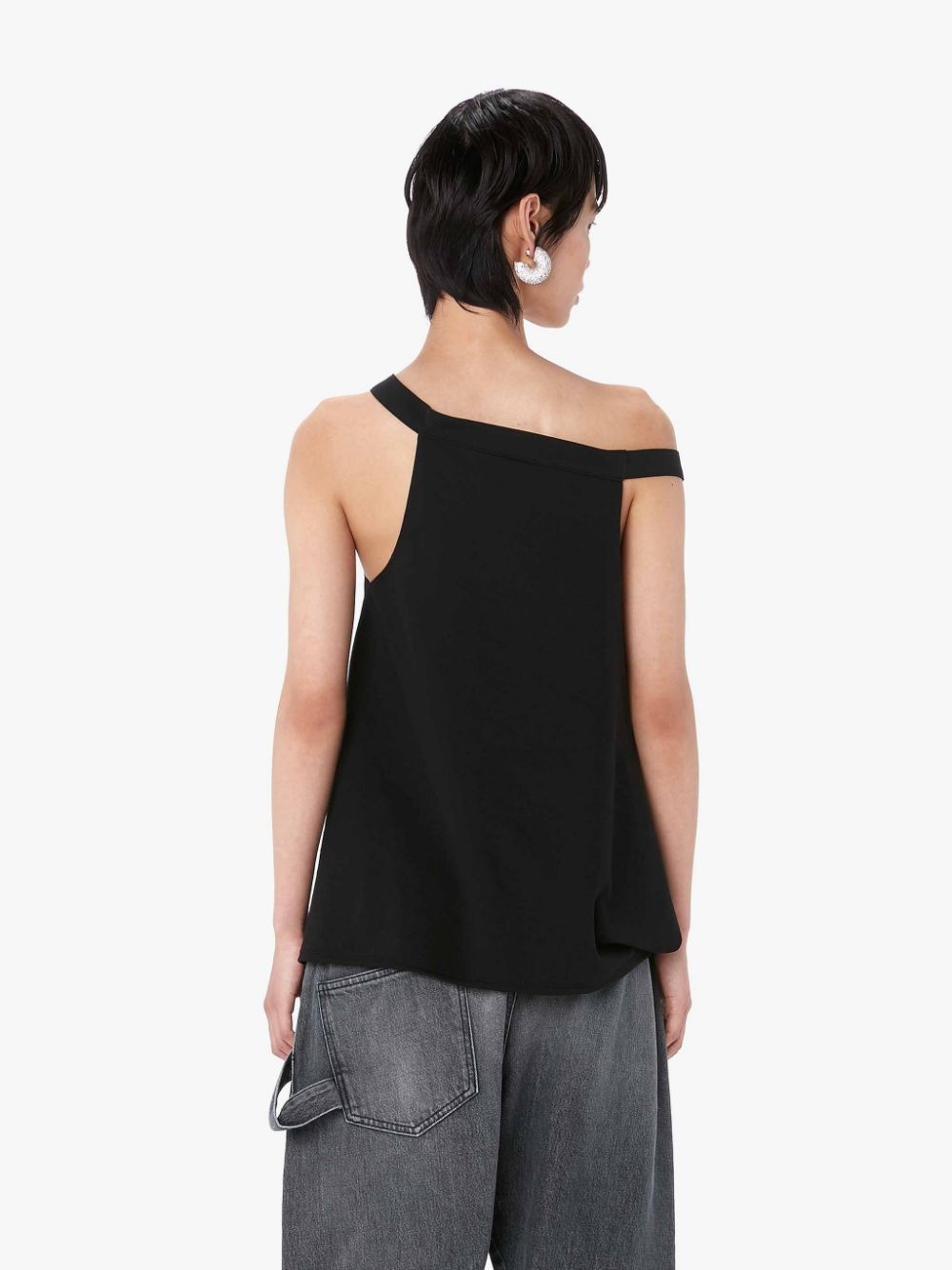 ASYMMETRIC DRAPED TOP - 3