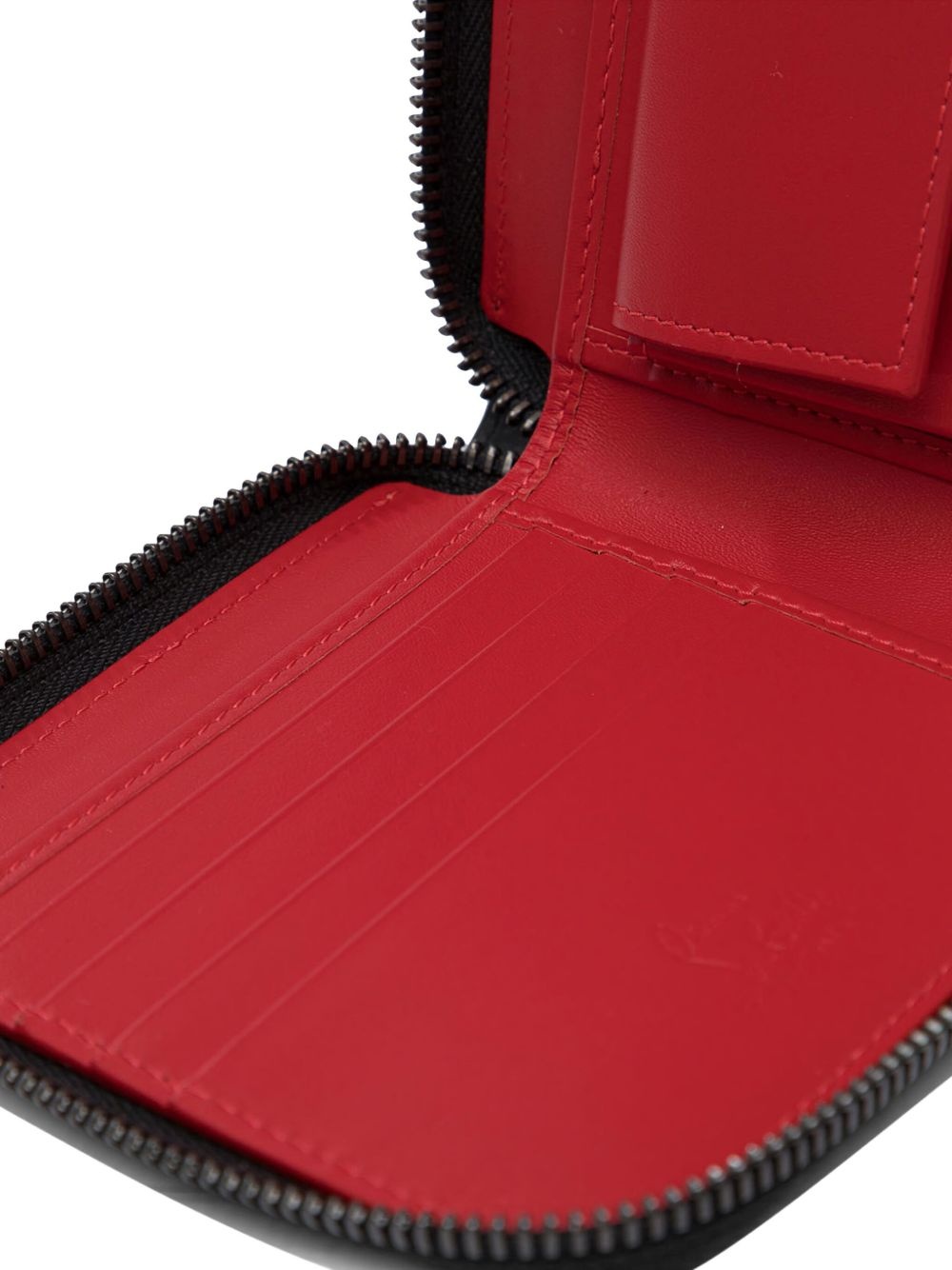 zip-around leather wallet - 5