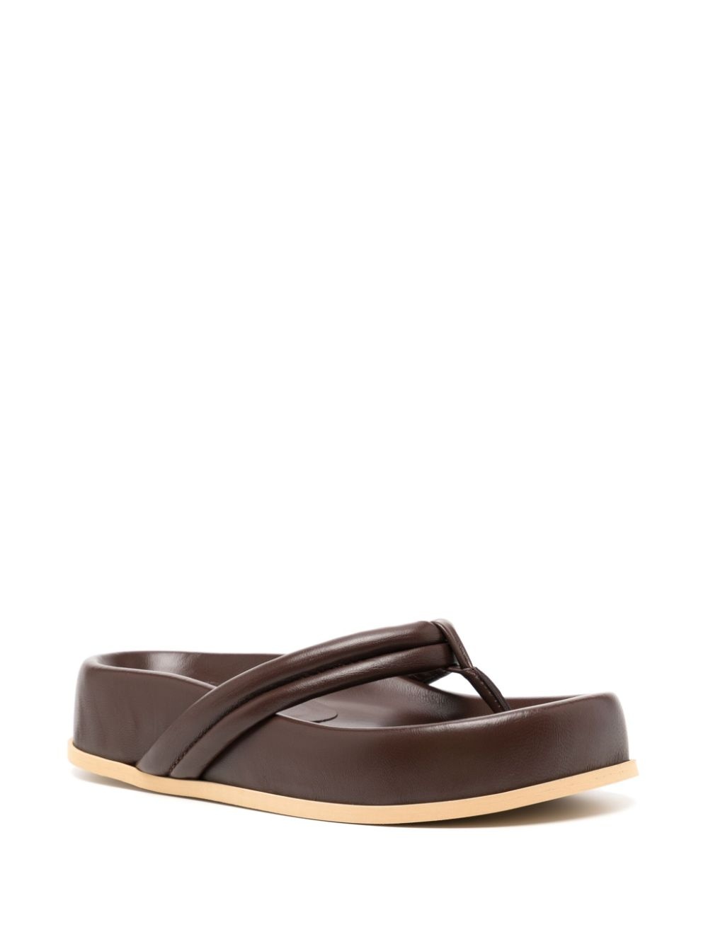 Frederique 40mm leather sandals - 2