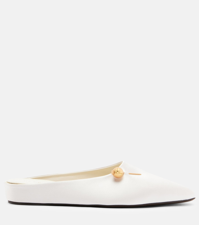 herbert levine Sleep On It satin mules outlook