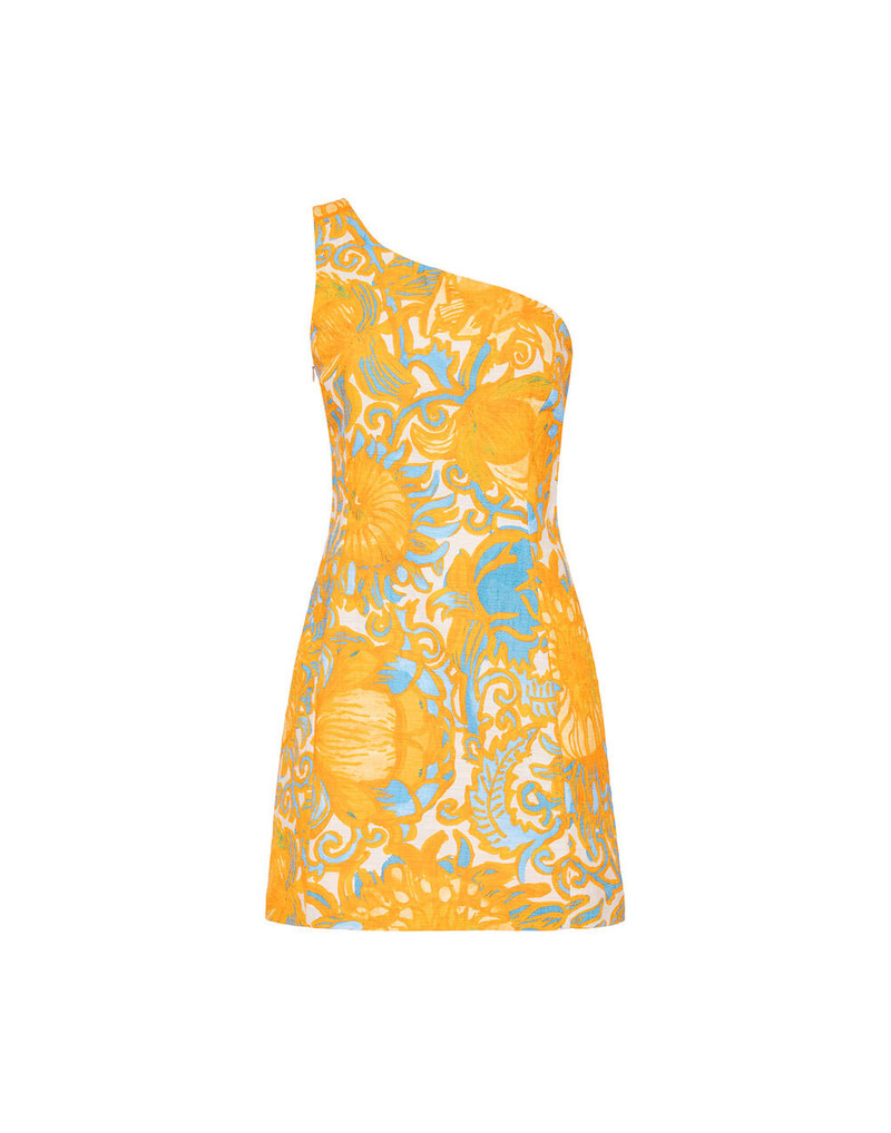 Bold Shoulder Mini Dress 1