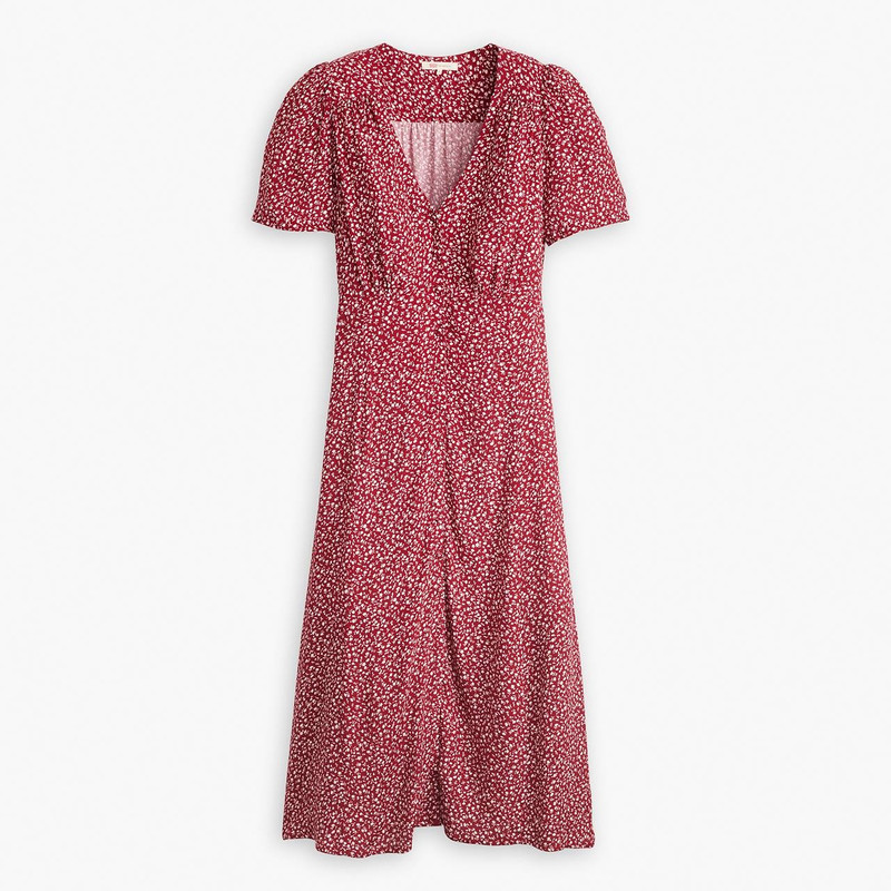 SARINA SHORT SLEEVE MIDI DRESS 1