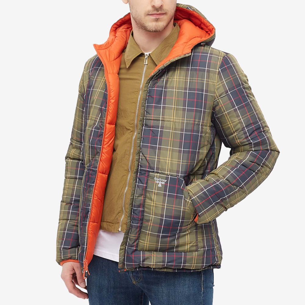 Barbour Beacon Reversible Hike Quilt Jacket - 4