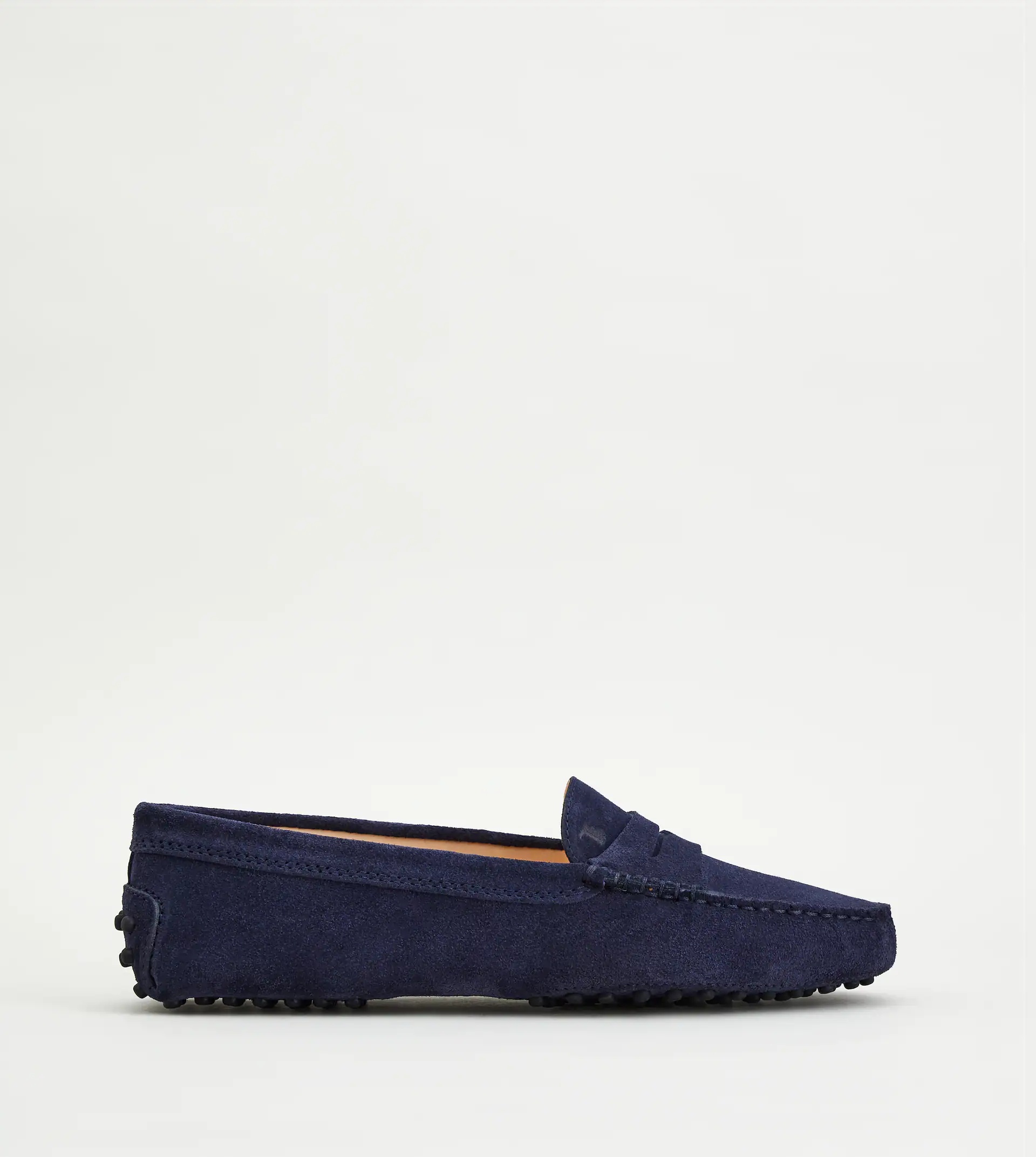 GOMMINO DRIVING SHOES IN SUEDE - BLUE - 1