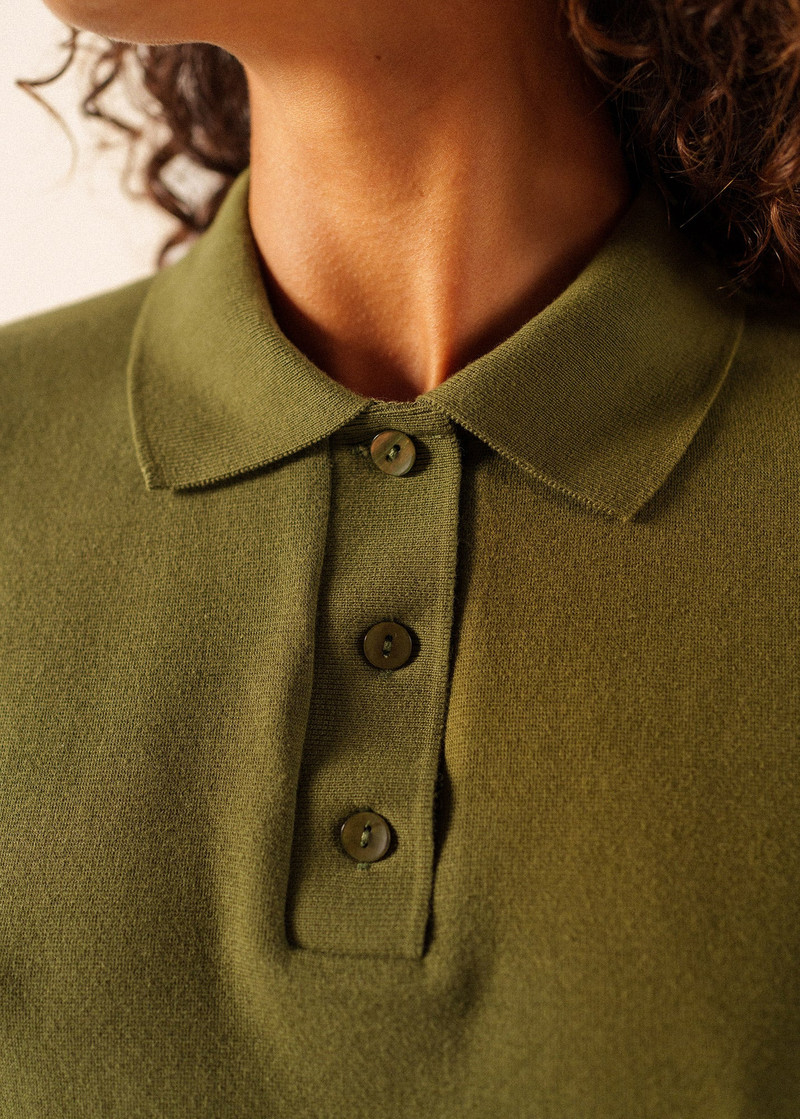 CAROLA Knit Polo Shirt 5