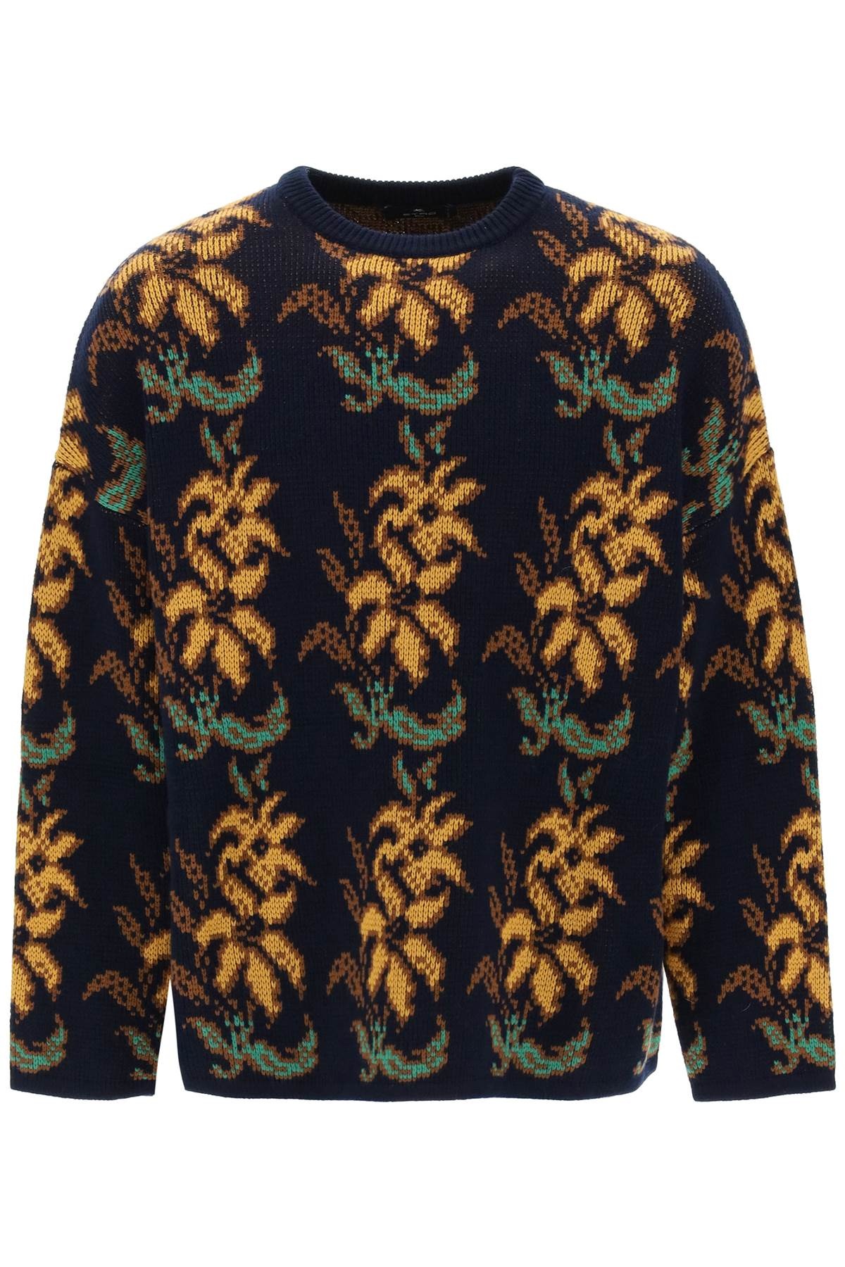 Etro Sweater With Floral Pattern Men - 1