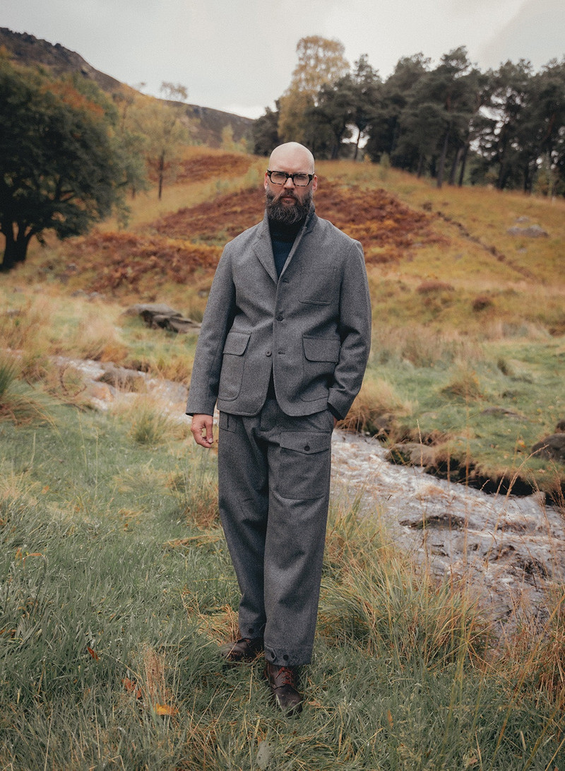 Nigel Cabourn Mallory Pant in Grey outlook