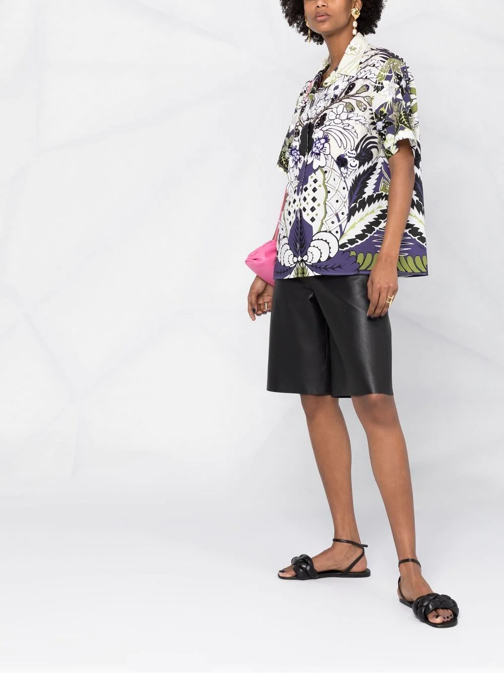 Arazzo-print sequined shirt - 4