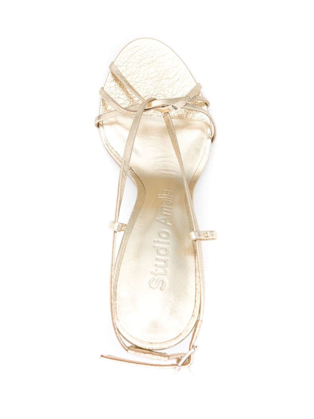 Entwined 90mm leather sandals - 4