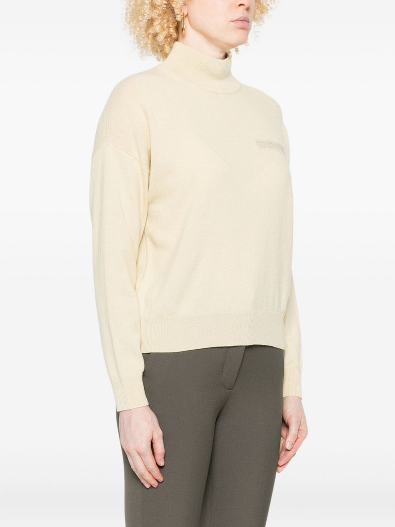 high-neck embroidered-detail top 3