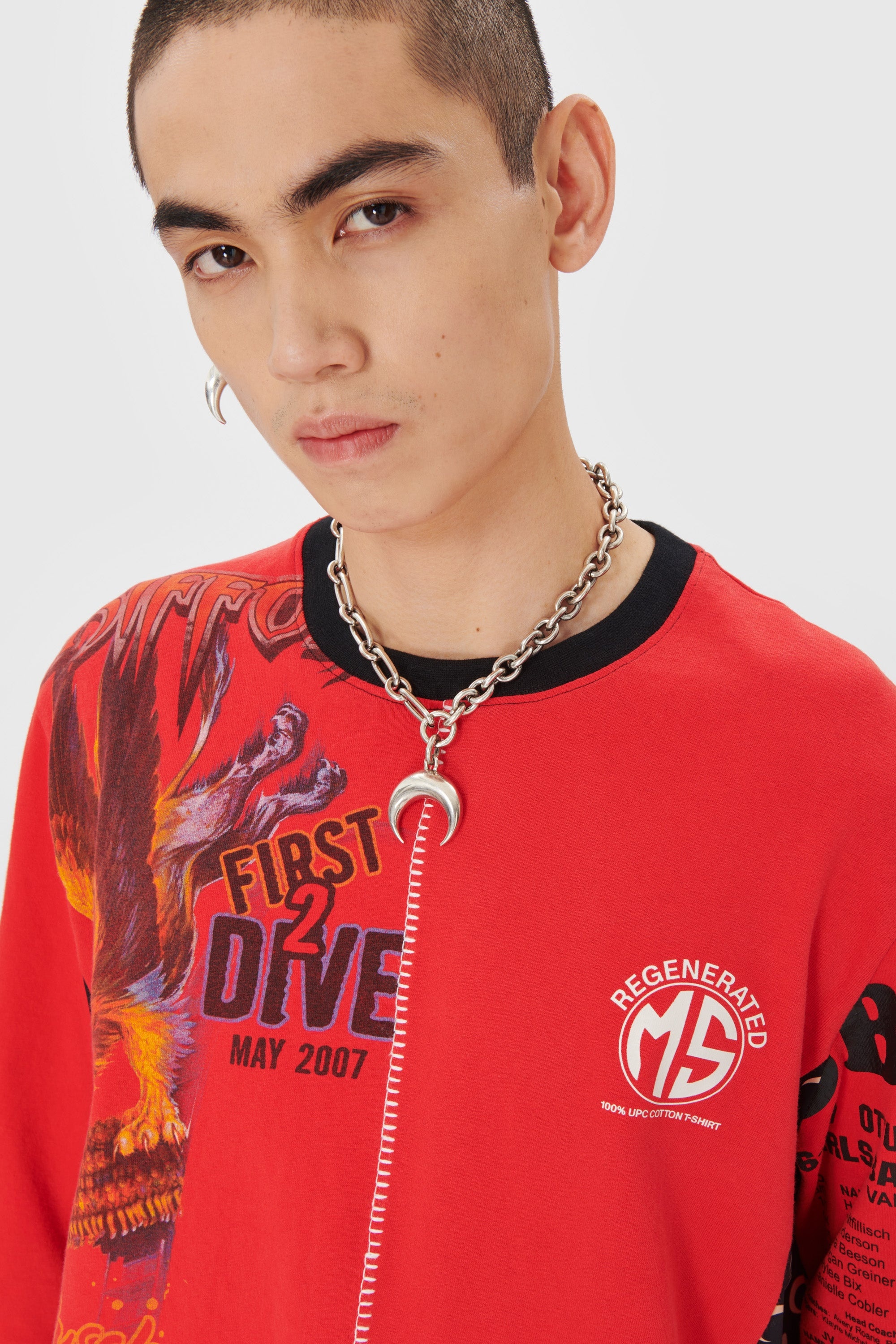 Graphic T-shirt Long Sleeve T-shirt - 3