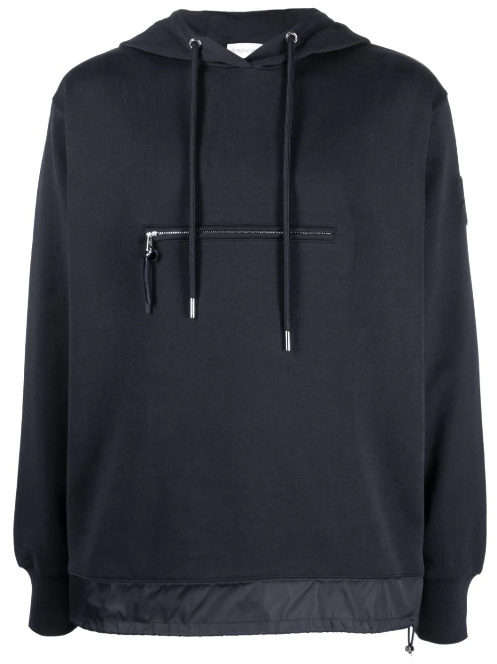 logo-patch hoodie - 1