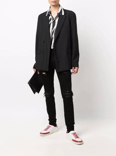 AMIRI MX1 ripped skinny jeans outlook