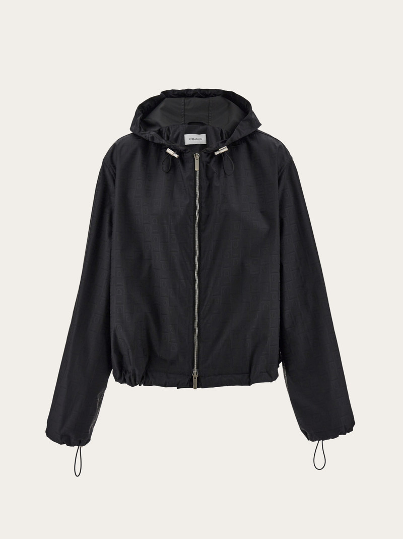 Ferragamo Monogram wind jacket - 1