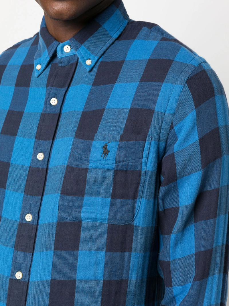 Ralph Lauren Polo Pony Plaid-check Shirt outlook