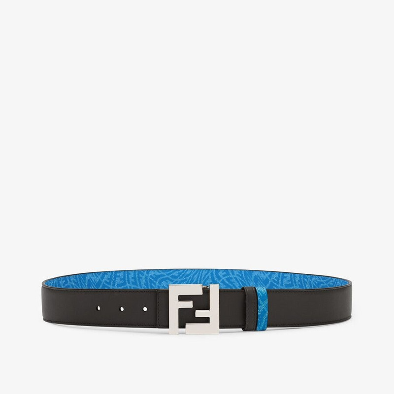 FENDI Black leather belt outlook