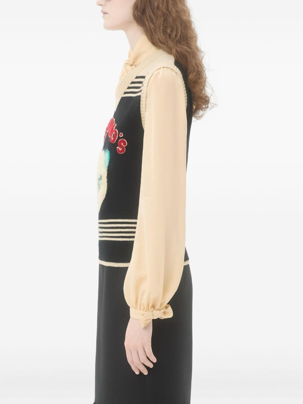 Le Chat De La Maison wool vest - 4