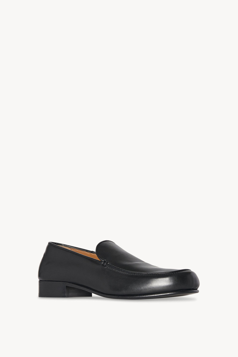 The Row Flynn Loafer in Leather outlook
