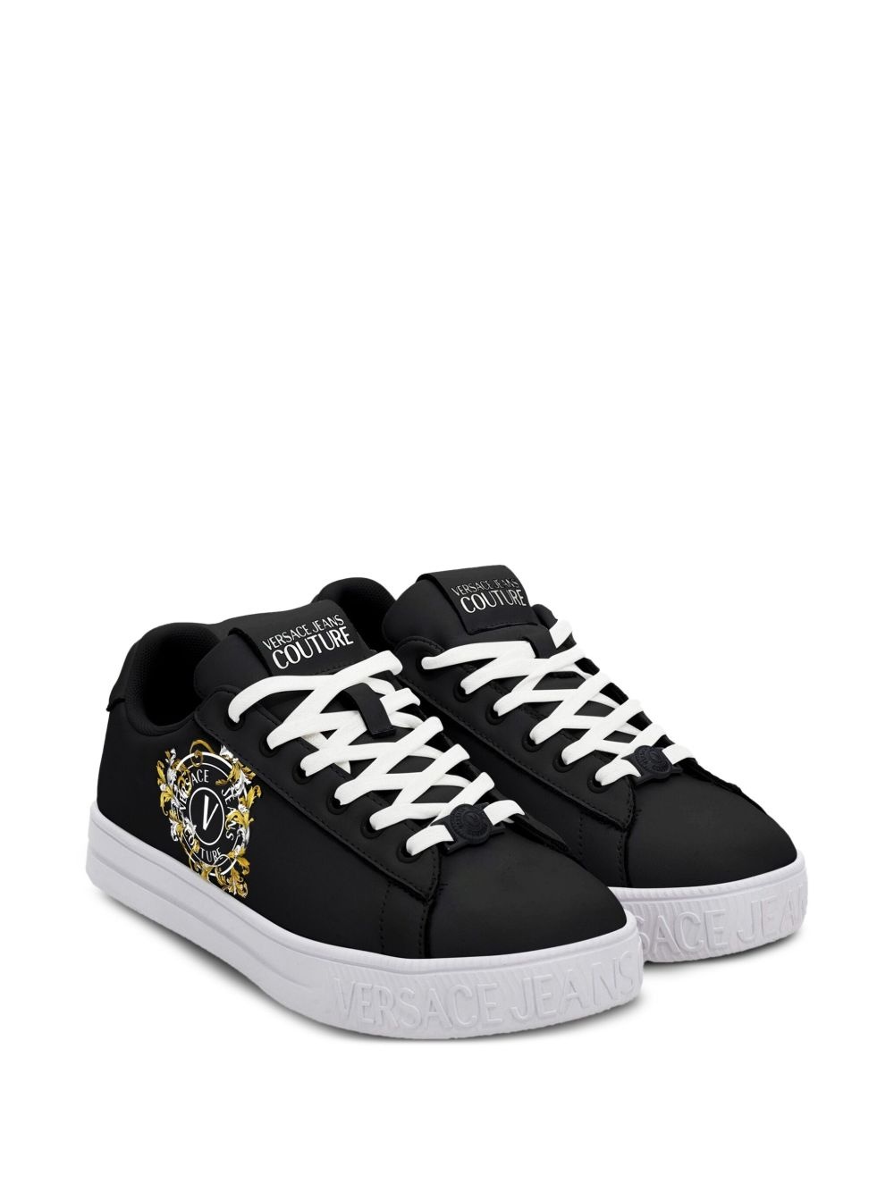 logo-print sneakers - 2